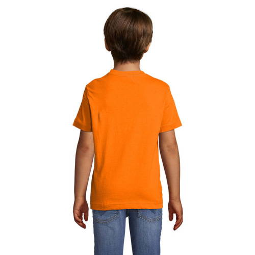 REGENT Dziecięcy T-SHIRT Pomarańczowy S11970-OR-M (1)