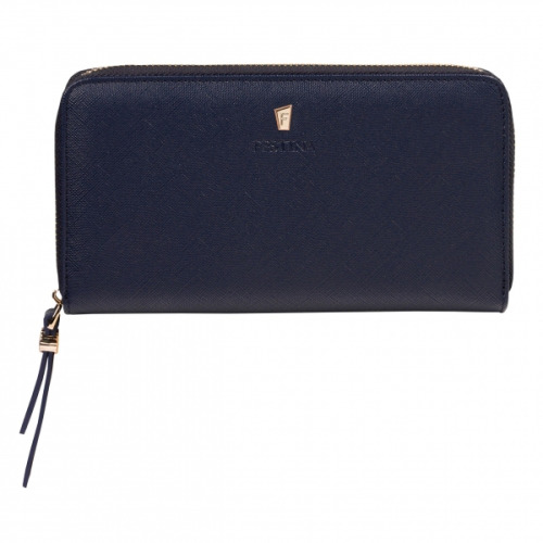 Portmonetka podrózna Mademoiselle Navy Niebieski FEL222N (1)