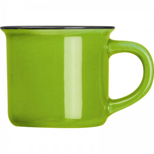 Kubek ceramiczny 60 ml TILL Zielony 8384309 (4)