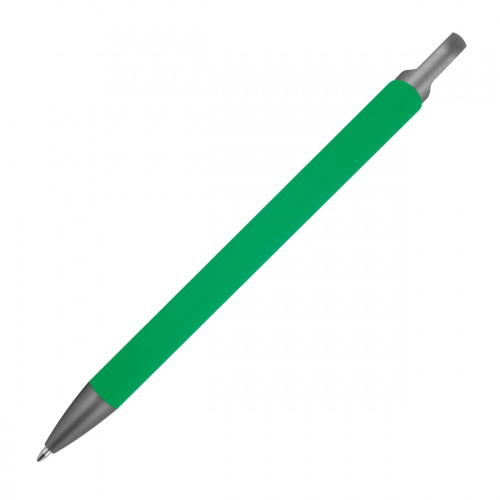 Długopis aluminiowy z recyklingu półżelowy KAROLINE Zielony 1444009 (3)