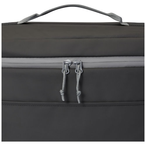 Joey wodoodporna torba termoizolacyjna z recyklingu z certyfikatem GRS o pojemności 22 l mieszcząca 20 puszek Czarny 13004590 (7)