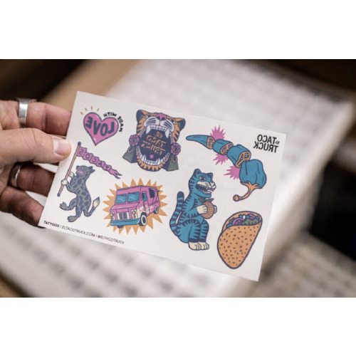 Tatuaż zmywalny Fullcolor Wielokolorowy NMRTZ0155 (1)