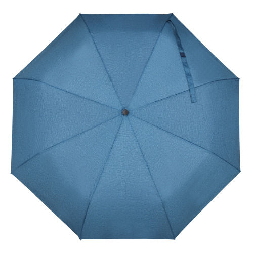 Składany parasol 21” z plastiku z recyklingu automatycznie otwierany Ciemnoniebieski LT97112-N0010 (3)