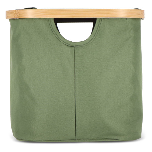 Składany kosz InSideOut z pokrywą Sogne 38 x 26 x 25cm rPET Oliwkowa zieleń LT57103-N0043 (3)