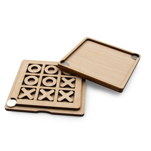 Gra "kółko i krzyżyk" | Edony Beżowy V0019-20 (6)