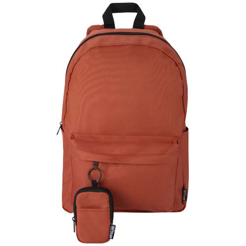 Byron Clip & Go mała torebka z certyfikatem GRS z recyklingu, 0,2 l Ceglasty 13013232 (5)