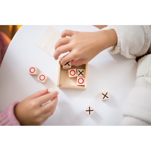 Gra "kółko i krzyżyk" | Odhran Brązowy V7396-16 (1)