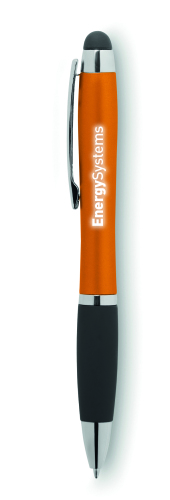 Długopis z lampką pomarańczowy MO9142-10 (2)