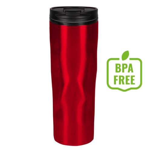 Kubek podróżny 450 ml Czerwony V9924-05 
