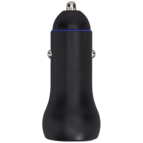 Pilot 55 W USB-C/USB-A podwójna ładowarka samochodowa Czarny 12425990 (4)
