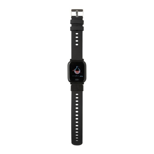 Monitor aktywności Fit Watch, TPE z recyklingu czarny P330.891 (10)