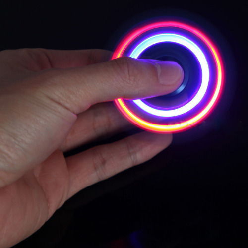 Fidget Spinner LED Jasnoniebieski EG 028424 (1)