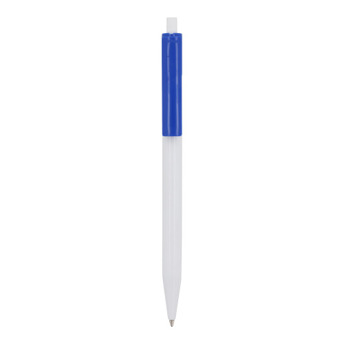 Długopis Kuma w mocnym kolorze Biały / królewski niebieski LT87877-N0114 (3)
