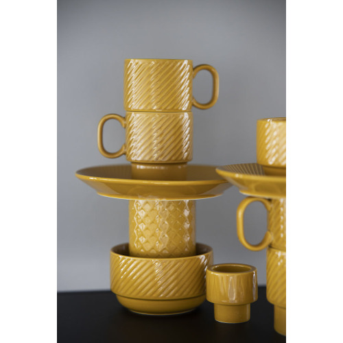 Miska COFFEE & MORE 12 cm, żółty Default 5017883- (12)