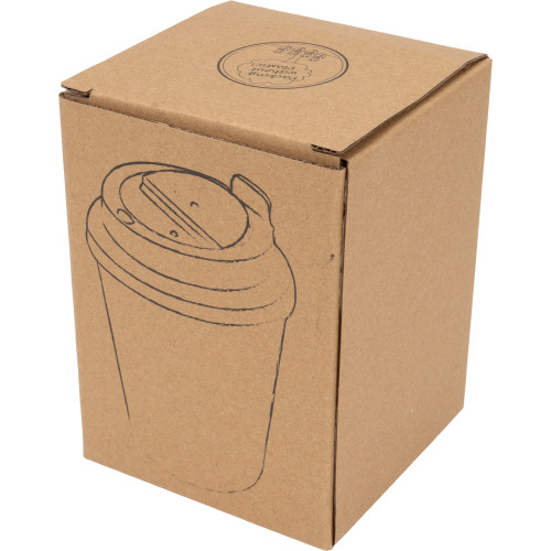 Kubek termiczny 350 ml z powłoką z recyklingu METODY Zielony 8496209 (7)