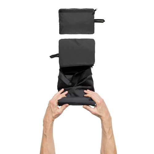 Składana torba sportowa, podróżna Dillon AWARE RPET™ Czarny P763.1801 (4)