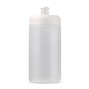 Bidon Sportowy  Bio 500ml podstawowa Transparentny / biały