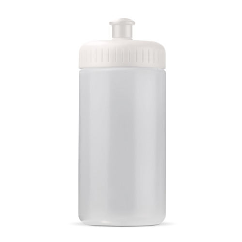 Bidon Sportowy  Bio 500ml podstawowa Transparentny / biały LT98859-N0401 