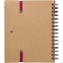 Zestaw do notatek, notatnik, długopis, linijka, karteczki samoprzylepne czerwony V2991-05 (8) thumbnail