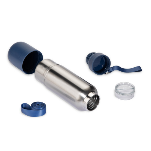 Butelka termiczna ze smyczką RON 500 ml Granatowy 16243-06 (1)