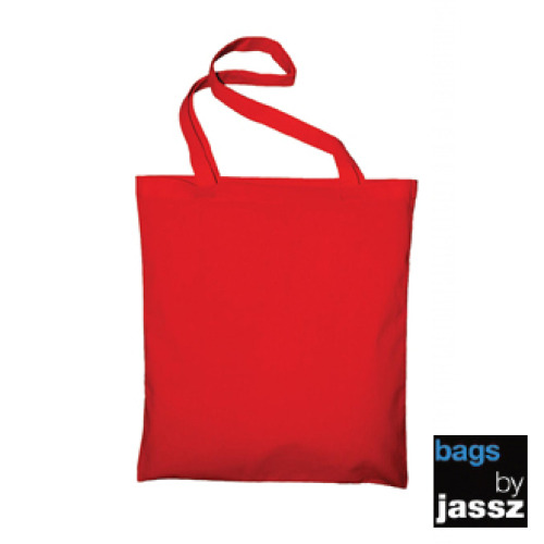 Torba bawełniana, długie ucho Czerwony 601574000 