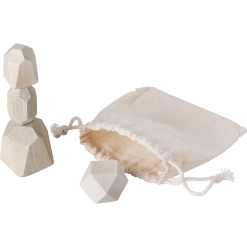 Drewniana gra zręcznościowa, 4 el. Brązowy V1667-16 (1)