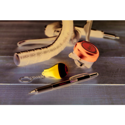 Świecący brelok - żarówka Niebieski MO8677-37 (4)