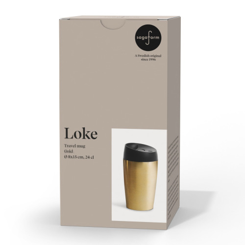 Kubek podróżny Sagaform Loke 240ml Złoty LT52100-N0006 (2)