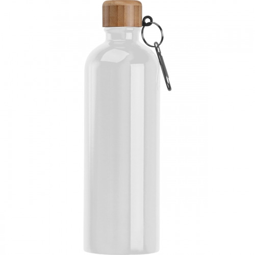 Butelka metalowa 750 ml RUTH Biały 8497106 (2)