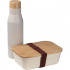 Zestaw lunchbox 1000 ml i butelka termiczna 500 ml TORONTO Beżowy 485213  thumbnail