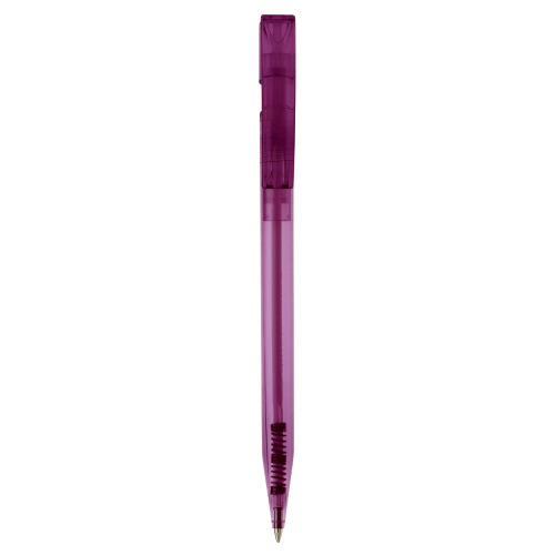 Długopis transparentny Nash Transparentny / purpurowy LT80816-N0472 (3)