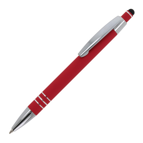 Ballpen Athens Metalowy miękki dotyk Czerwony LT87781-N0021 