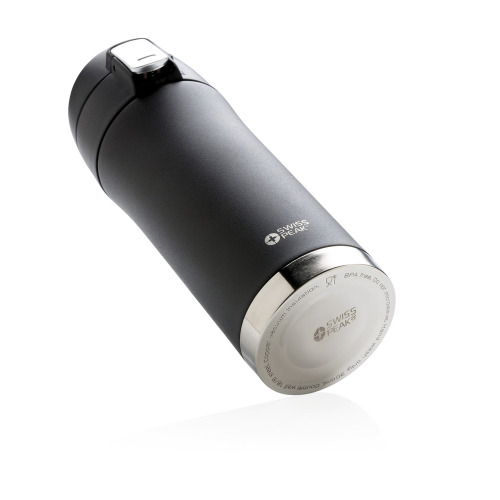 Kubek termiczny 300 ml Swiss Peak Elite Czarny P433.371 (4)