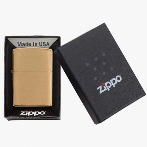 Zapalniczka Zippo Classic Szczotkowany mosiądz ZIP60001165/OGKN2310 (3)