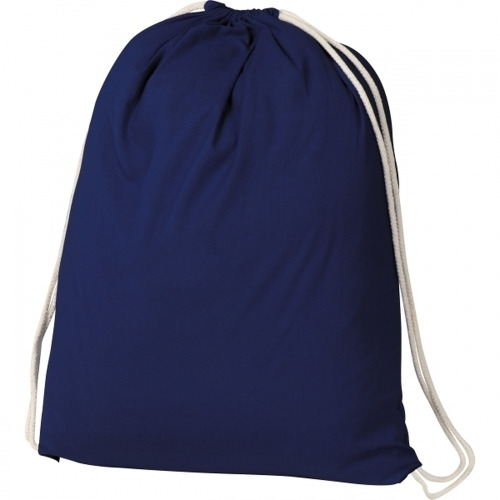 Worek bawełniany 140 g/m2 BUDAPEST Granatowy 002444 