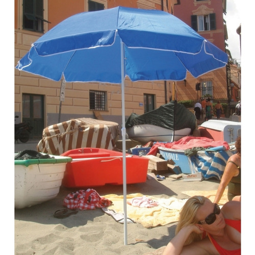 Parasol plażowy Ø150 cm FORT LAUDERDALE Niebieski 507004 (6)