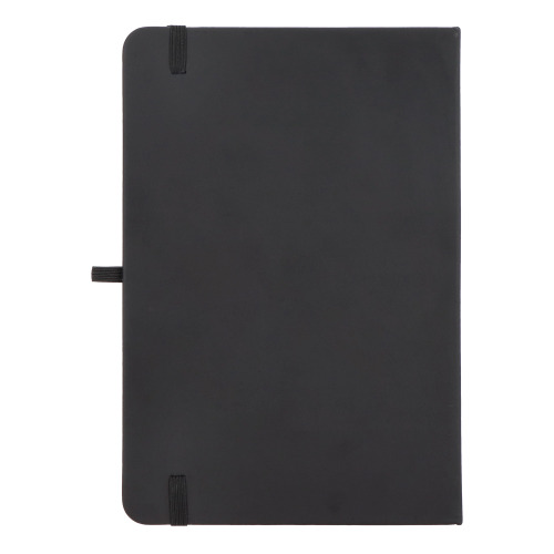 Notatnik Olmo w twardej oprawie PU A5 z karteczkami samoprzylepnymi Czarny LT92063-N0002 (3)