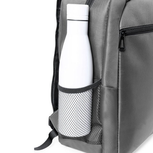 Plecak na laptopa 15" z nylonu z recyklingu Szary V1087-19 (2)