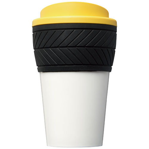 Kubek termiczny z serii Brite-Americano® tyre o pojemności 350 ml Żółty 21008811 (1)