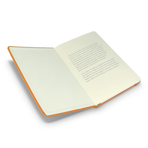 Notatnik R-PET/PU A5 Pomarańczowy LT92071-N0026 (2)