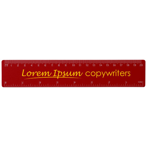 Linijka Rothko PP o długości 20 cm Czerwony 21058506 (1)