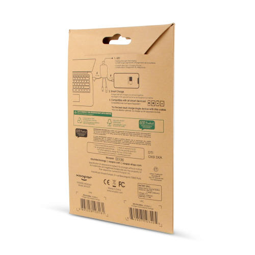 3192 | Xoopar Octopus Gamma 2 Bio Charging cable with 3.000mAh Powerbank Biały LT41410-N0001 (7)