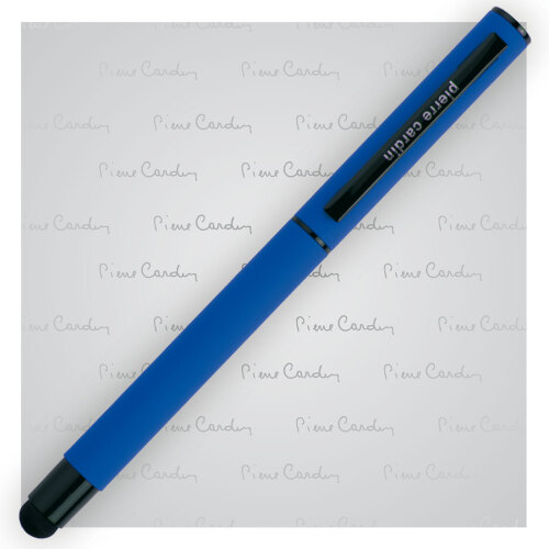 Pióro kulkowe touch pen, soft touch CELEBRATION Pierre Cardin Niebieski B0300606IP304 