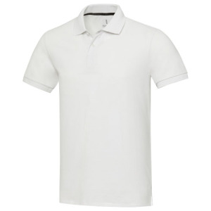 Emerald koszulka polo unisex z recyklingu z krótkim rękawem