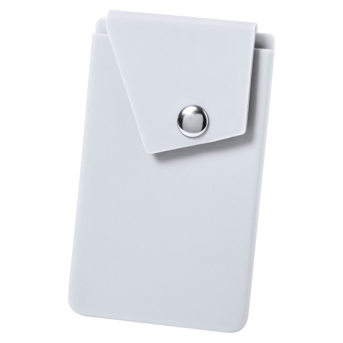 Etui na karty kredytowe, stojak na telefon Biały V0490-02 
