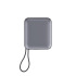 Nova Powerbank 22,5 W Power Delivery z wbudowanymi kablami 10 000 mAh Ciemnoszary LT95515-N0060 (2) thumbnail