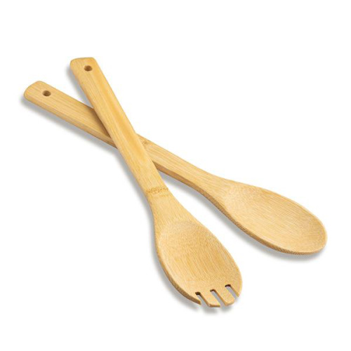 Zestaw bambusowych łyżek kuchennych / Bamcook Light Brown IP26029038 (3)