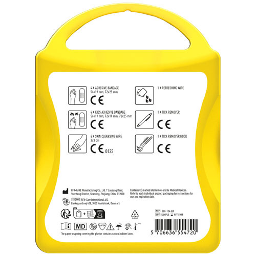 MyKit Zestaw Pomocy - Kleszcze Przezroczysty żółty 1Z251606 (4)