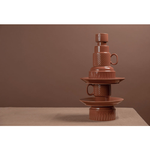 Miska COFFEE & MORE 12 cm, terracotta Default 5018102- (14)