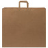 Torba z papieru Kraft z płaskimi uchwytami – 49,5 x 14 x 44 cm Kraftowy brąz 1PQ00906 (1) thumbnail